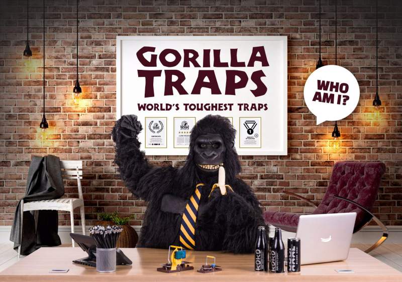 Strong & Reliable Mouse Traps - Gorilla Trap Alpeco Pest Control