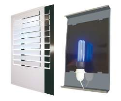 Wall lamp insect & bug light trap - Alpeco