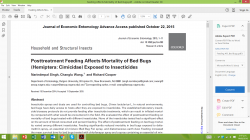 Posttreatment Feeding Affects Mortality of Bed Bugs